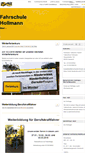 Mobile Screenshot of fahrschulehollmann.de